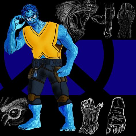 X-MEN Redesign: Beast by MatthewRoyale on DeviantArt