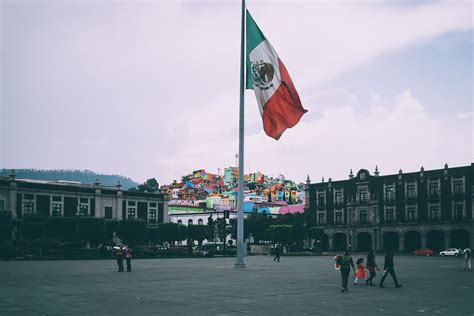 People Near Mexican Flag · Free Stock Photo