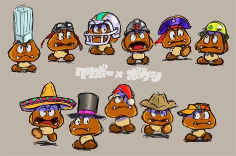 Super Mario Odyssey - Goomba concept art