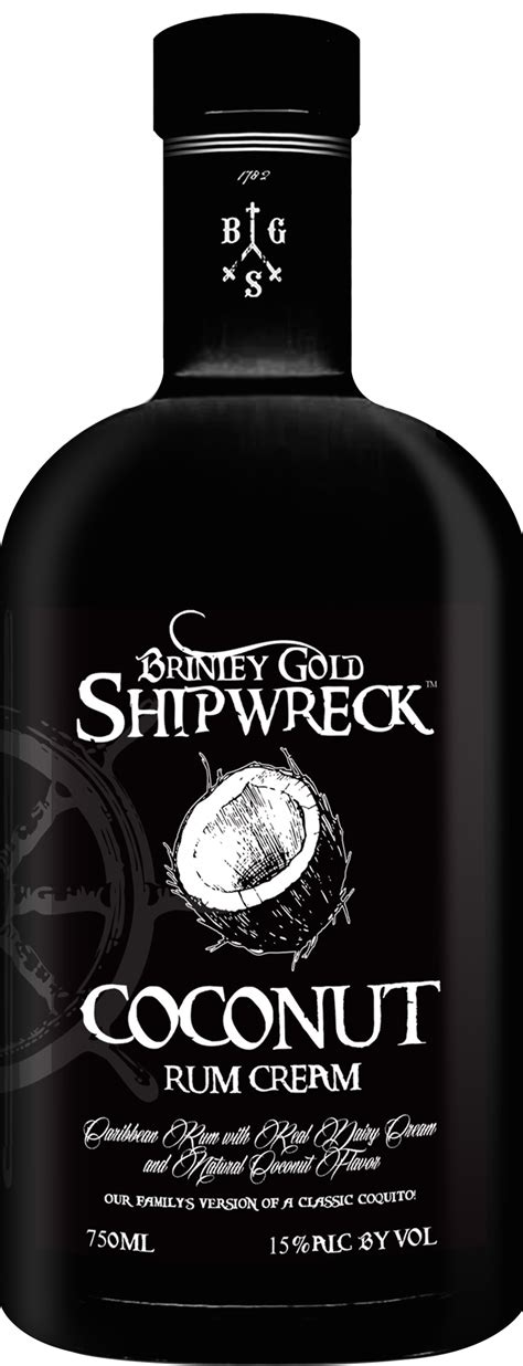 Review: Brinley Gold Shipwreck Coconut Rum Cream - Best Tasting Spirits ...