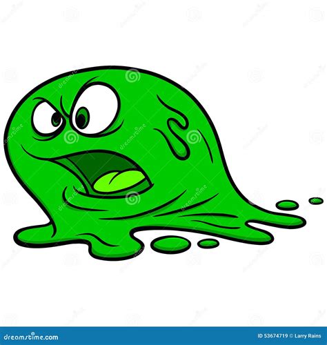 Booger Cartoon stock vector. Illustration of mutation - 53674719