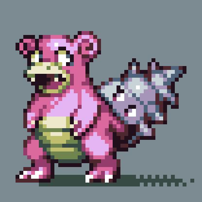 Slowbro by AlbertoV on DeviantArt