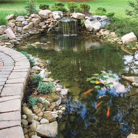 67 Cool Backyard Pond Design Ideas - DigsDigs