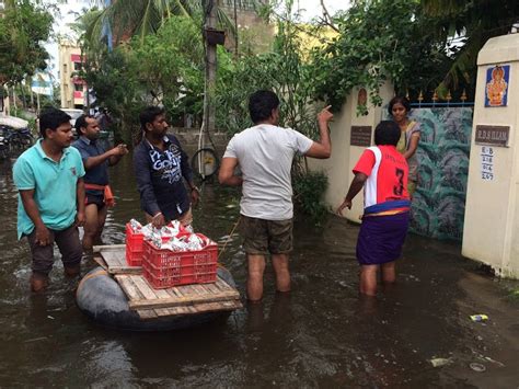 Volunteers Deliver Essentials Directly to those Affected by Chennai ...