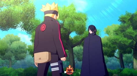 BORUTO TRAINING RASENGGAN WITH SASUKE | NARUTO STROM 4 : ROAD TO BORUTO ...