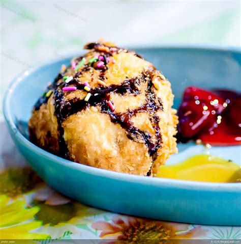 Fried Ice Cream Recipe | RecipeLand