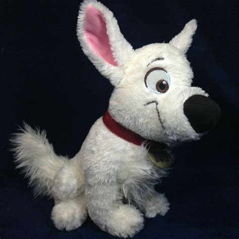 Bolt Hero Dog Plush Disney Store Exclusive Stuffed Animal Sitting Doll Toy 12" #Disney | Plush ...