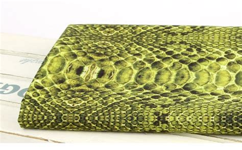 Snake Skin Patterned Fabric Digital Textile Printing Made in - Etsy