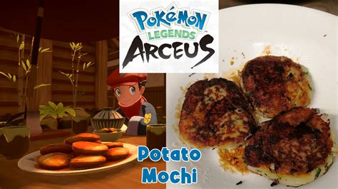 Pokemon Legends: Arceus Potato Mochi - Let's Cook! - Screen Hype