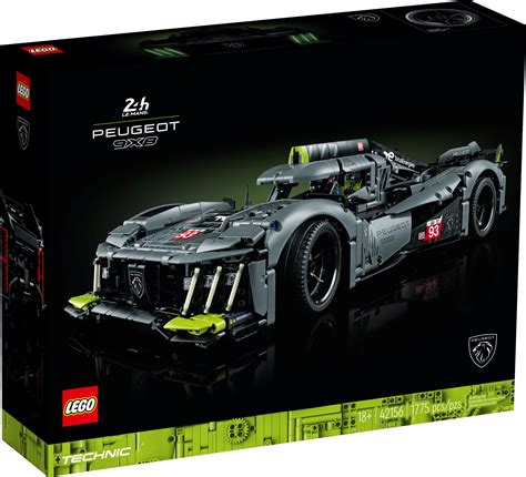 LEGO 42156 Technic PEUGEOT 9X8 24H Le Mans Hybrid Hypercar - porównaj ceny - promoklocki.pl