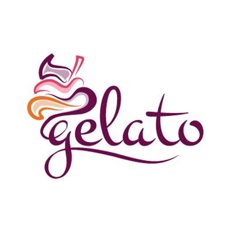 Logo design for Gelato by bayawakaya | Logos and Branding | Pinterest