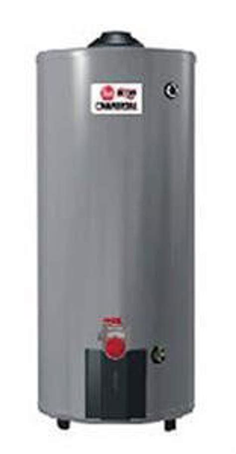 Rheem G75-75N Water Heater - 75 Gallon Commercial Gas 65,000 BTU - Commercial Water Heater Sales ...