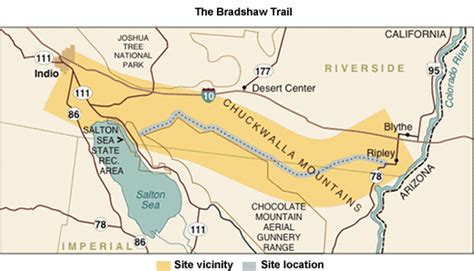 The Bradshaw Trail, The Gold Road to La Paz - DesertUSA