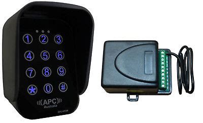 Wireless Keypad with a Receiver to Suit Most Brands of Gate Openers ...