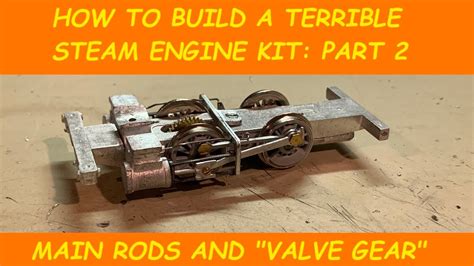 How to Build a Terrible HO Scale Steam Engine Kit: Part 2 - Main Rods ...