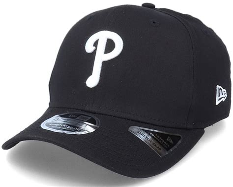 Hatstore Exclusive x Philadelphia Phillies Essential 9Fifty Stretch Black Adjustable - New Era ...