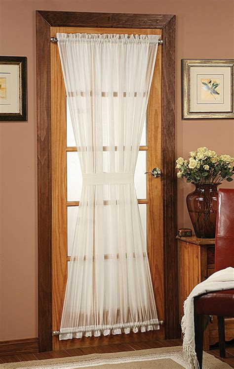 French Door Curtain Panels, Door Panel Curtains, French Doors With Screens, French Doors Patio ...