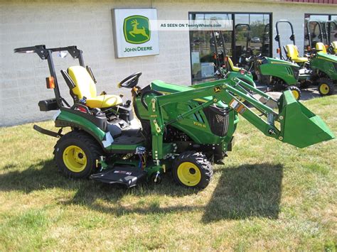 Ford compact loader tractor mower