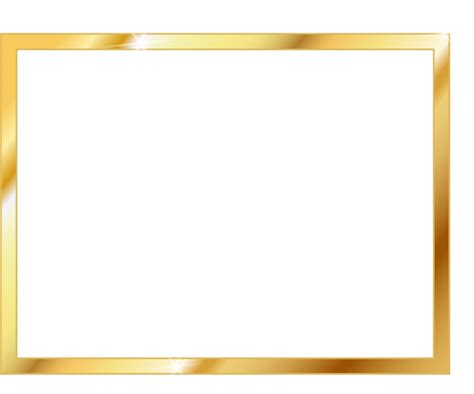 Realistic Gold Frame (PNG Transparent) | OnlyGFX.com