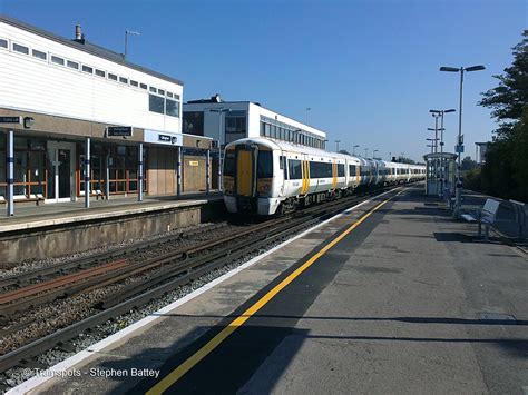 transpress nz: Gillingham station in Kent then and now