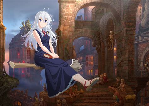 Crunchyroll - Wandering Witch: The Journey of Elaina TV Anime Releases Adorable New Visual Ahead ...