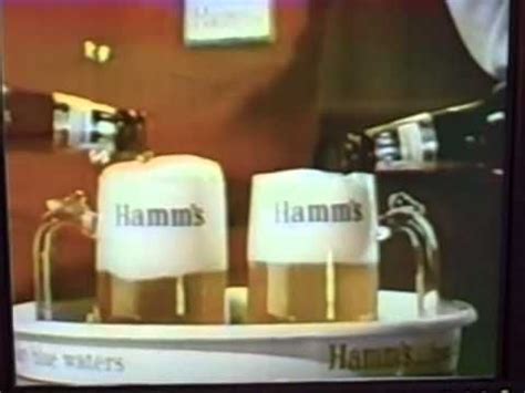 Mid 1960's Hamm's Beer TV commercial | Hamms beer, Old beer cans, Beer