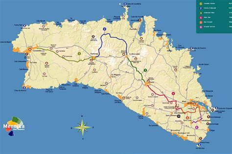 Maps of Menorca | Menorca Diferente