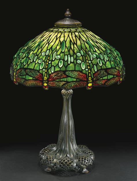 Lot | Sotheby's | Tiffany lamps, Stained glass table lamps, Tiffany style lamp