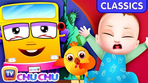 ChuChu TV Classics - Wheels on the Bus Song - New York City | Nursery Rhymes and Kids Songs ...