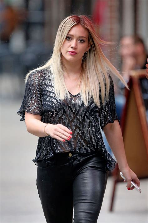 Hilary Duff - 'Younger' Set Photos - New York City, November 2015 • CelebMafia