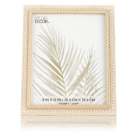 Faux & Natural Woven 8" x 10" Picture Frame by Studio Décor® | Michaels