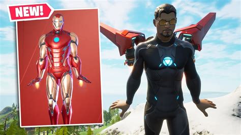 NEW IRON MAN Skin Gameplay in Fortnite! (Tony Stark) - YouTube