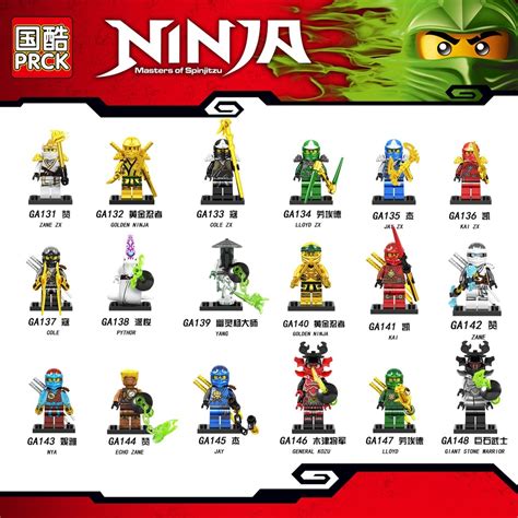 Minifigures Các Nhân Vật Trong Ninjago Thế Hệ Mới Vũ Khí Siêu Ngầu ...