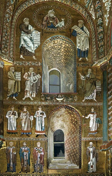 Mosaics in the Cathedral of Cefalù (1145-60)