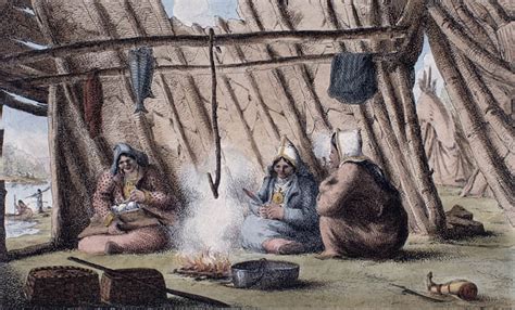 Daily life: Living in a wigwam - Societies and Territories