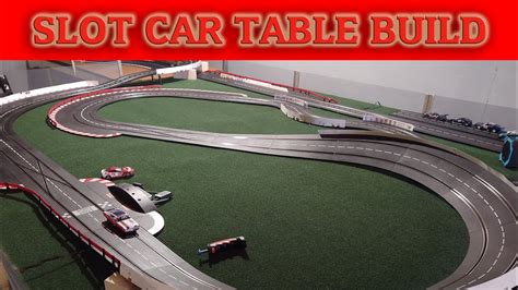 Building a Modular Table System for Slot Car Tracks - YouTube