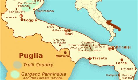 Adriatic Coast Italy Map Maps and Places to See In Puglia | secretmuseum