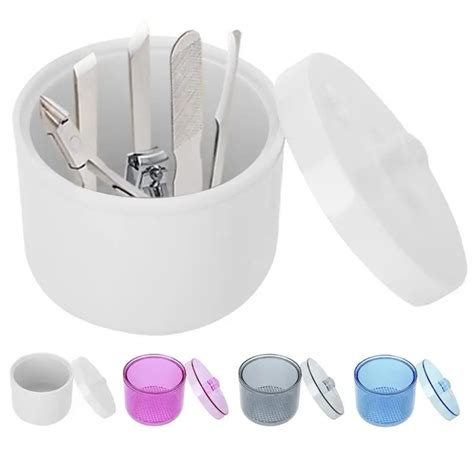 Dental Nail Tools Sterilizer Tray Sterilization Box Disinfection Container Nails Art Boxes ...