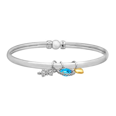 2 1/4 ct Swiss Blue Topaz Bracelet - Jewelry