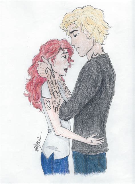 Clary and Jace by SKPartist on DeviantArt