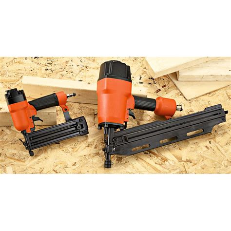 Campbell Hausfeld® Pneumatic Framing Nailer and Brad Nailer, Red - 154358, Air Tools at ...