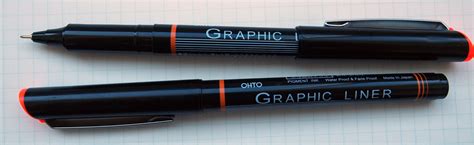 Ohto Graphic Liner Needle Point Pens 005 + 02 Review - BLAKE'S BROADCAST