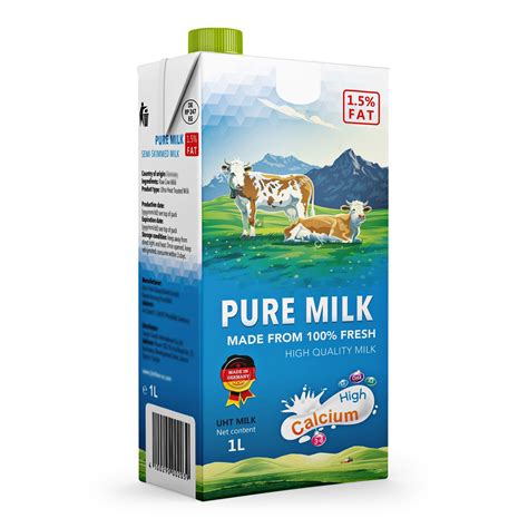 Milk tetra pack packaging design on Behance | Milk packaging, Packaging ...