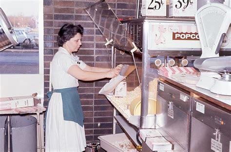 Making Popcorn at the Sears Candy Counter 1964 | Scanned fro… | Flickr