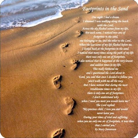 Footprints in the sand poem, Birthday wishes in heaven, Sand gifts