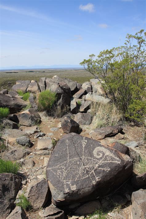 Petroglyph National Monument, Albuquerque, NM. These images are the cultural heritage of a ...