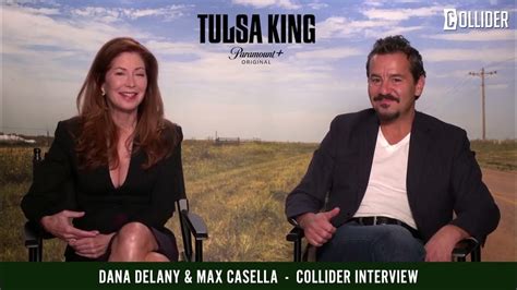 Dana Delany and Max Casella reveal details on their characters in "Tulsa King", 2022. - YouTube