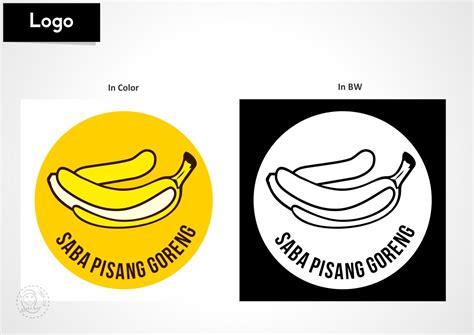 Logo Pisang Goreng Saba - lynur | Blogger Desain Medan