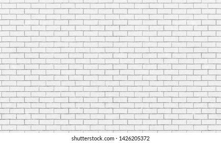Brick Wall White Bricks Wall Texture: vector de stock (libre de ...