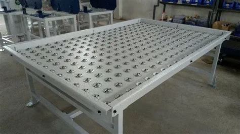 Mild Steel BTU Heavy Duty Ball Transfer Table, Capacity: 100-150 kg per ...